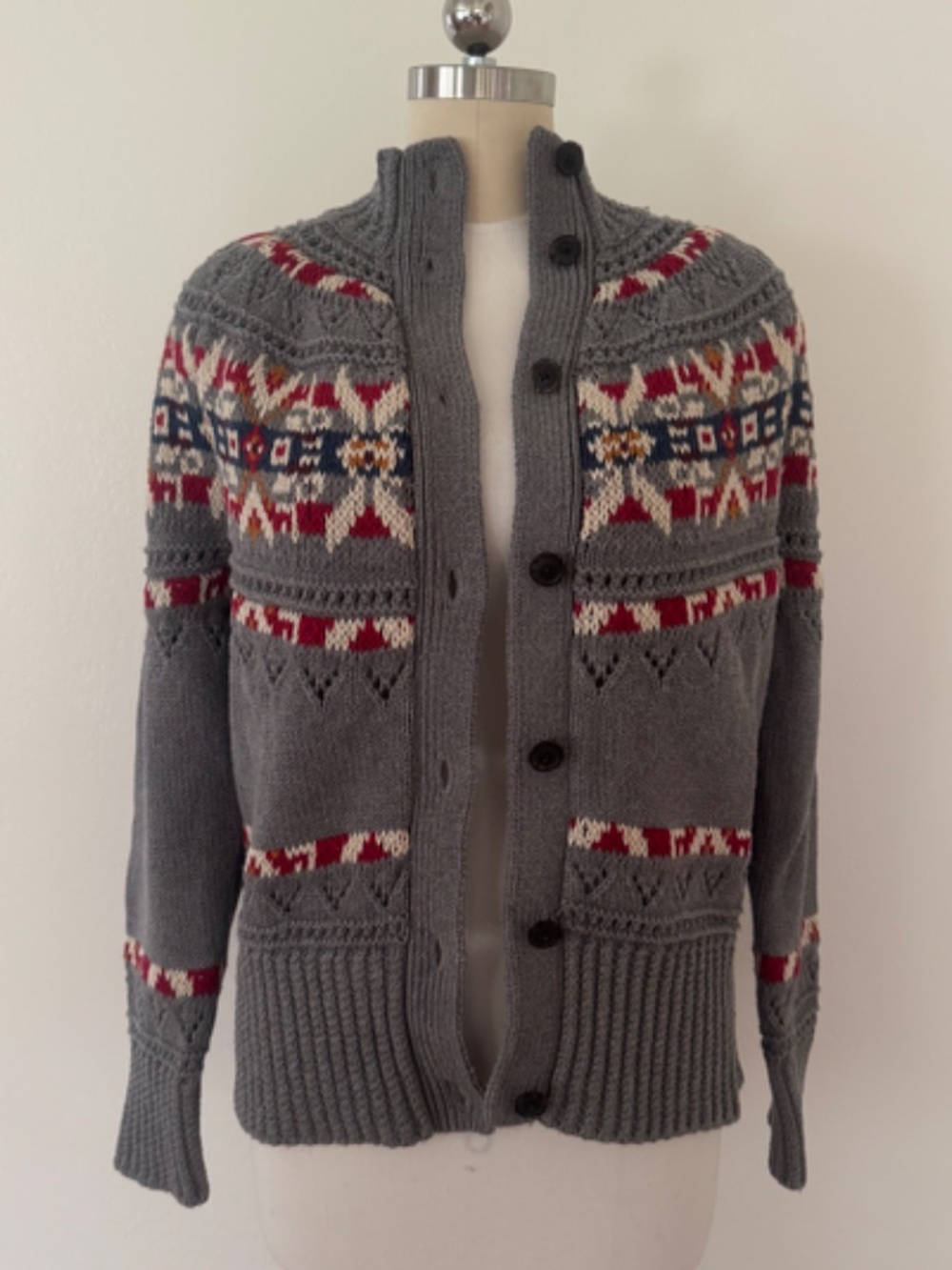 L.L. Bean Signature Cotton Fisherman Sweater - Picture 2 of 8